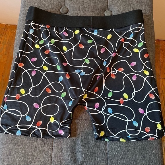 Christmas Performance Stretch Boxer Brief - Picture 3 of 4